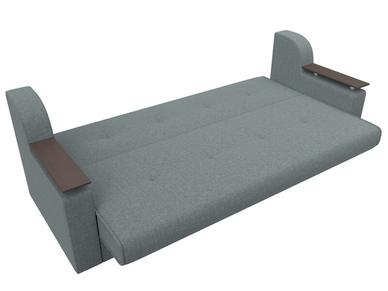 Диван-книжка Сенатор, Рогожка, Амур 07 серый