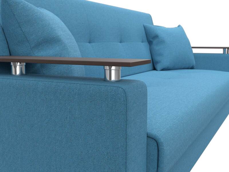 Диван-книжка Сенатор, Рогожка, Амур 10 голубой