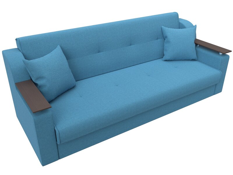 Диван-книжка Сенатор, Рогожка, Амур 10 голубой