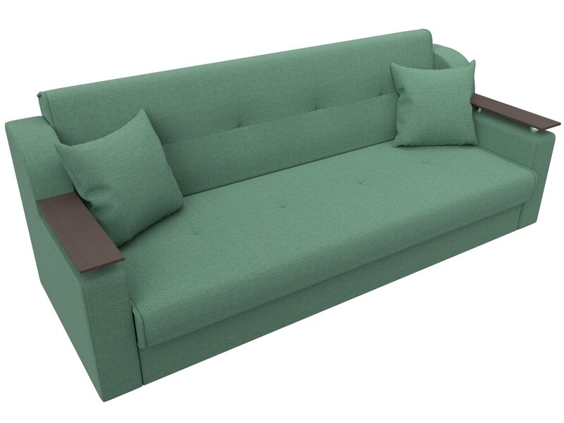 Диван-книжка Сенатор, Рогожка, Амур 11 зеленый