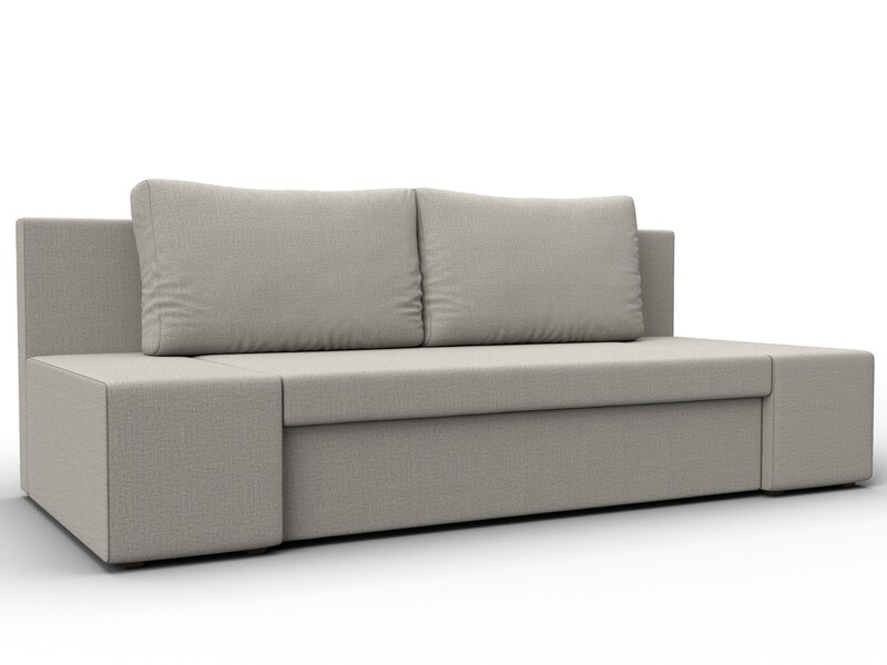 Диван прямой Сан Марко, Рогожка, Амур 02 бежевый