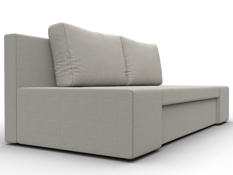 Диван прямой Сан Марко, Рогожка, Амур 02 бежевый