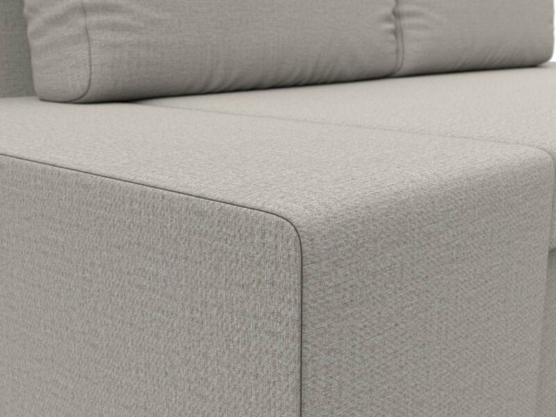 Диван прямой Сан Марко, Рогожка, Амур 02 бежевый