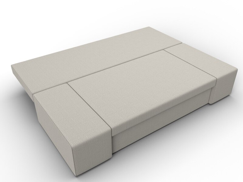 Диван прямой Сан Марко, Рогожка, Амур 02 бежевый