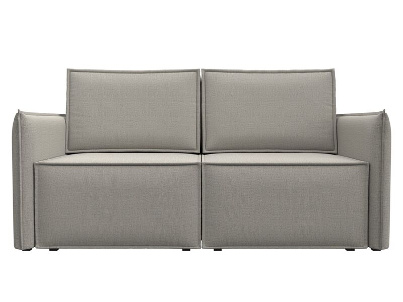 Диван прямой Либерти мини, Рогожка, Амур 02 бежевый