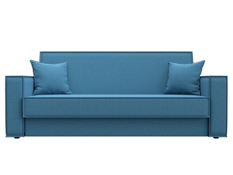 Диван-книжка Куба, Рогожка, Амур 10 голубой