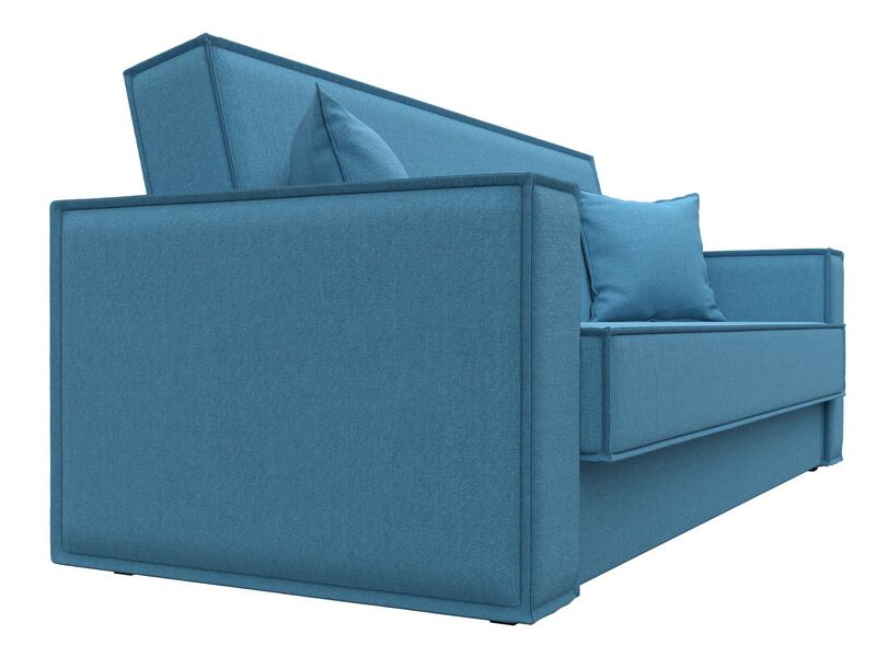 Диван-книжка Куба, Рогожка, Амур 10 голубой