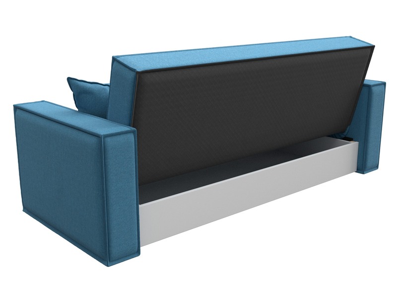 Диван-книжка Куба, Рогожка, Амур 10 голубой