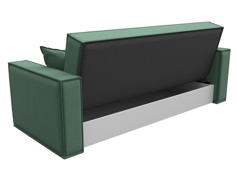 Диван-книжка Куба, Рогожка, Амур 11 зеленый