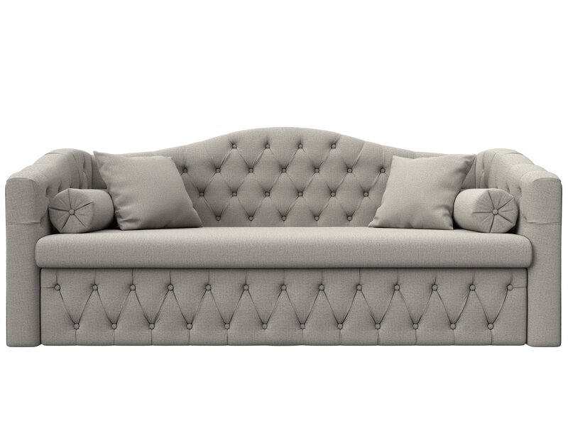 Диван детский прямой Мечта, Рогожка, Амур 02 бежевый