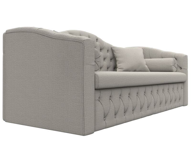 Диван детский прямой Мечта, Рогожка, Амур 02 бежевый