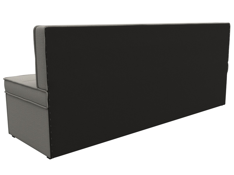 Диван кухонный прямой Техас, Рогожка, Амур 02 бежевый