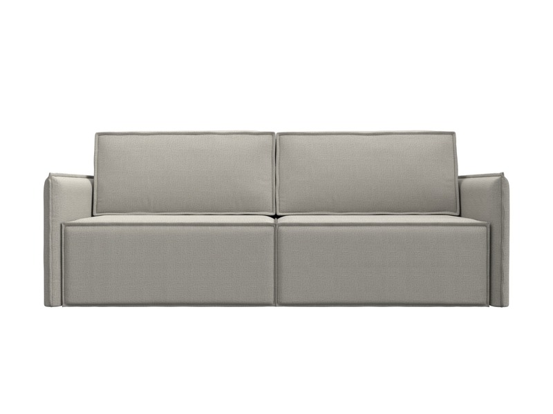 Диван прямой Либерти, Рогожка, Амур 02 бежевый