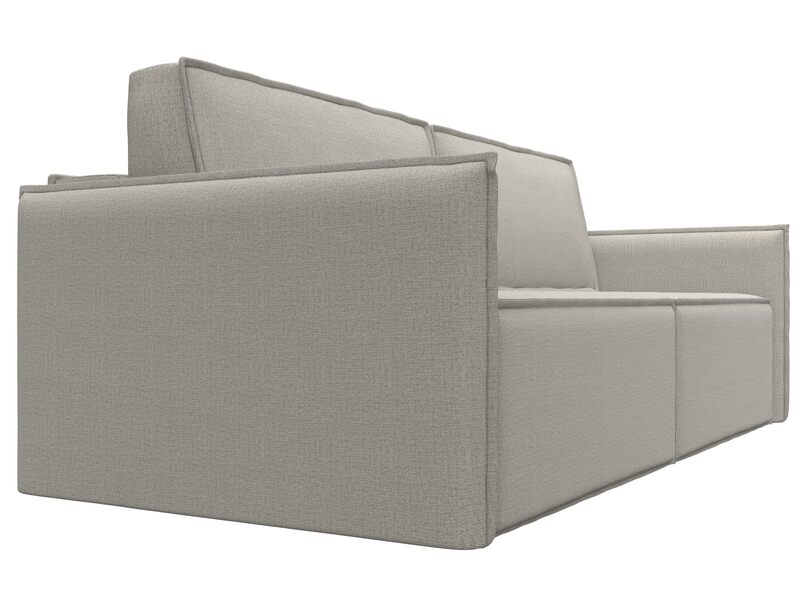 Диван прямой Либерти, Рогожка, Амур 02 бежевый