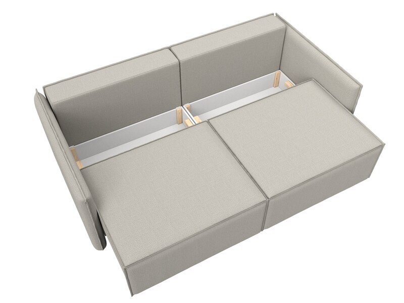 Диван прямой Либерти, Рогожка, Амур 02 бежевый