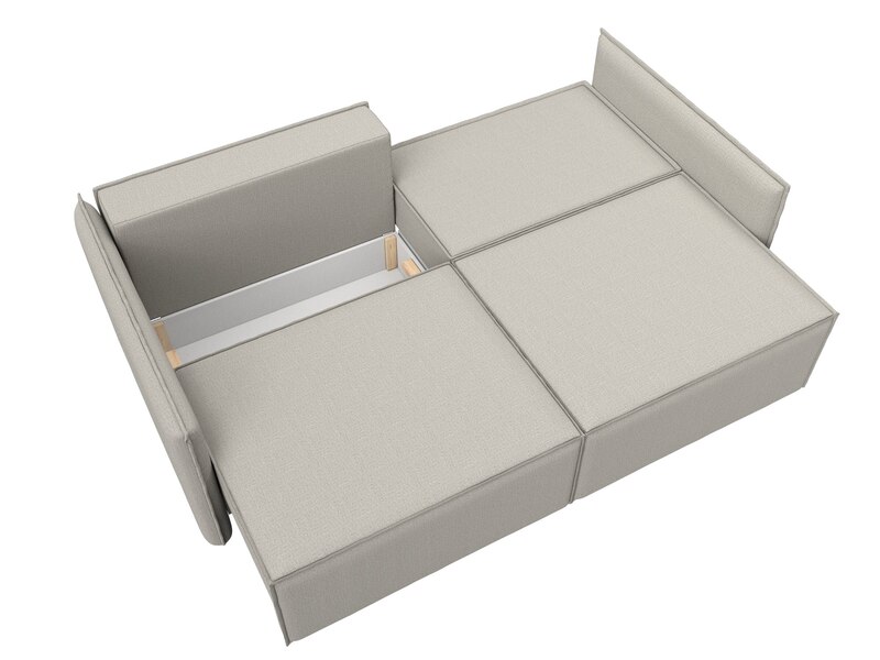 Диван прямой Либерти, Рогожка, Амур 02 бежевый