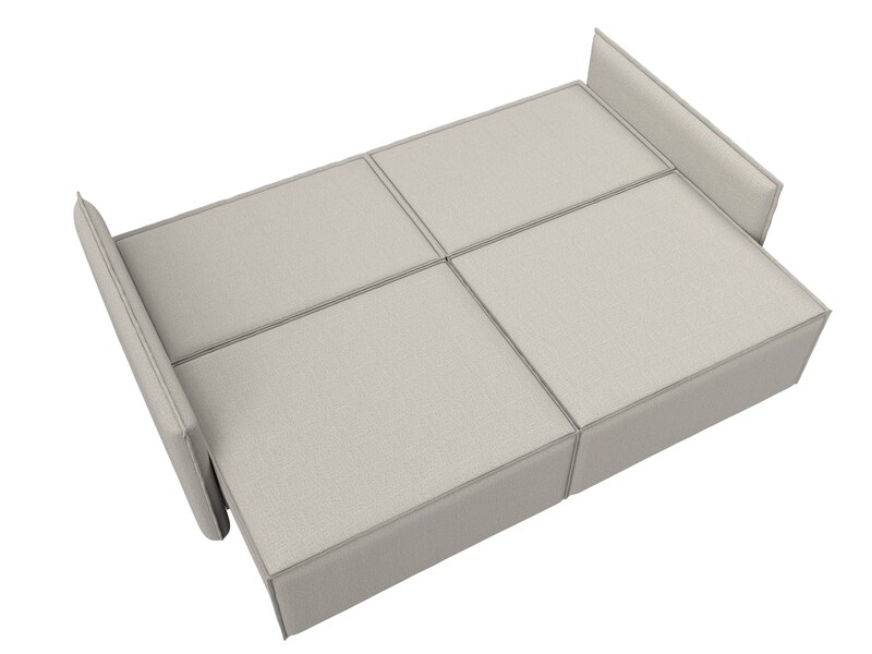 Диван прямой Либерти, Рогожка, Амур 02 бежевый