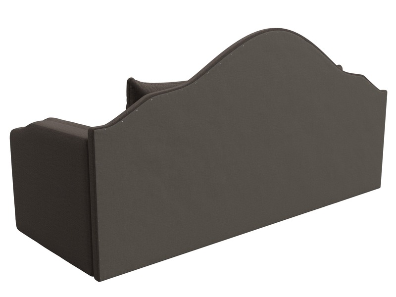 Диван детский прямой Сойер, Рогожка, Амур 05 коричневый