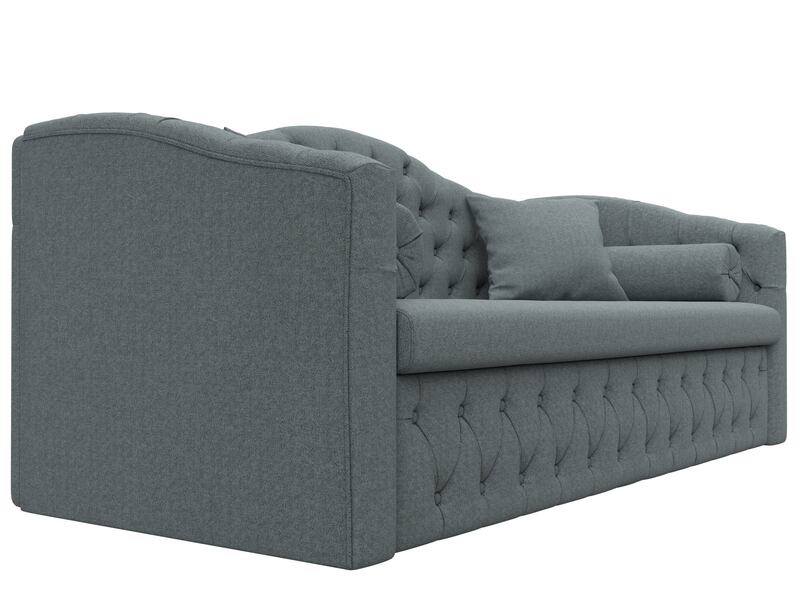 Диван детский прямой Мечта, Рогожка, Амур 07 серый