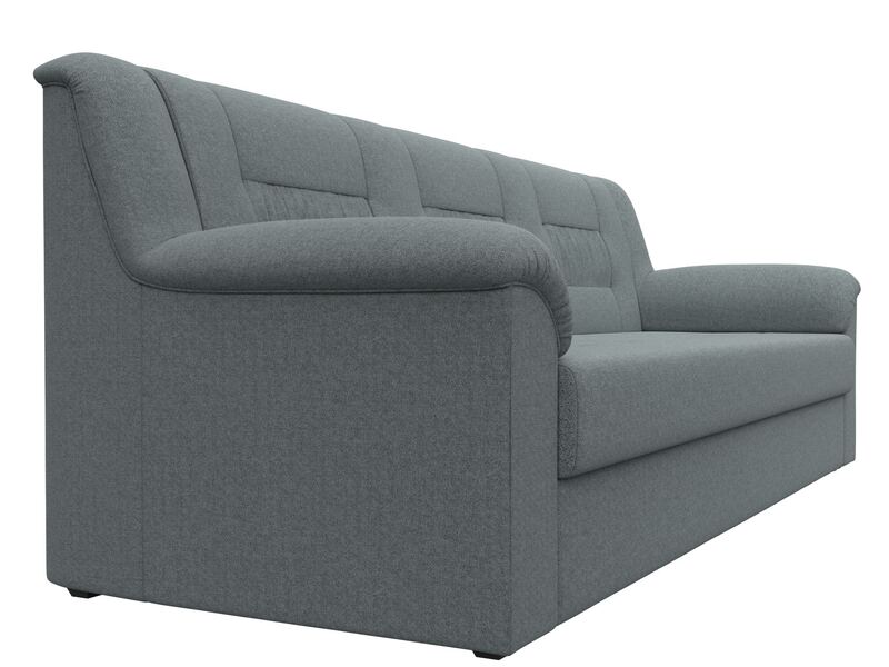 Диван прямой Карелия, Рогожка, Амур 07 серый