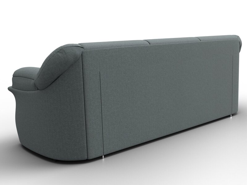 Диван прямой Карнелла, Рогожка, Амур 07 серый