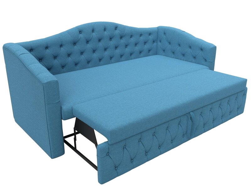 Диван детский прямой Мечта, Рогожка, Амур 10 голубой