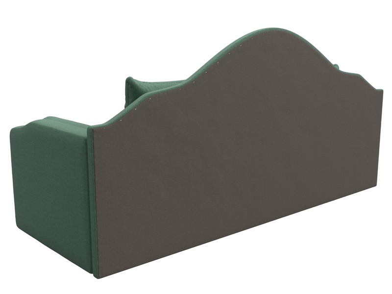 Диван детский прямой Сойер, Рогожка, Амур 11 зеленый