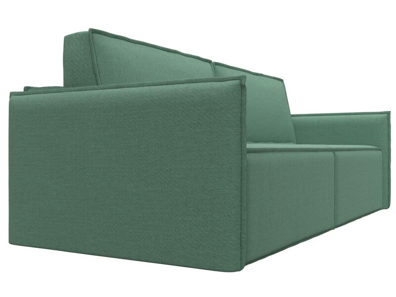 Диван прямой Либерти, Рогожка, Амур 11 зеленый