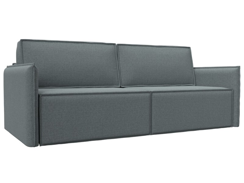 Диван прямой Либерти, Рогожка, Амур 07 серый