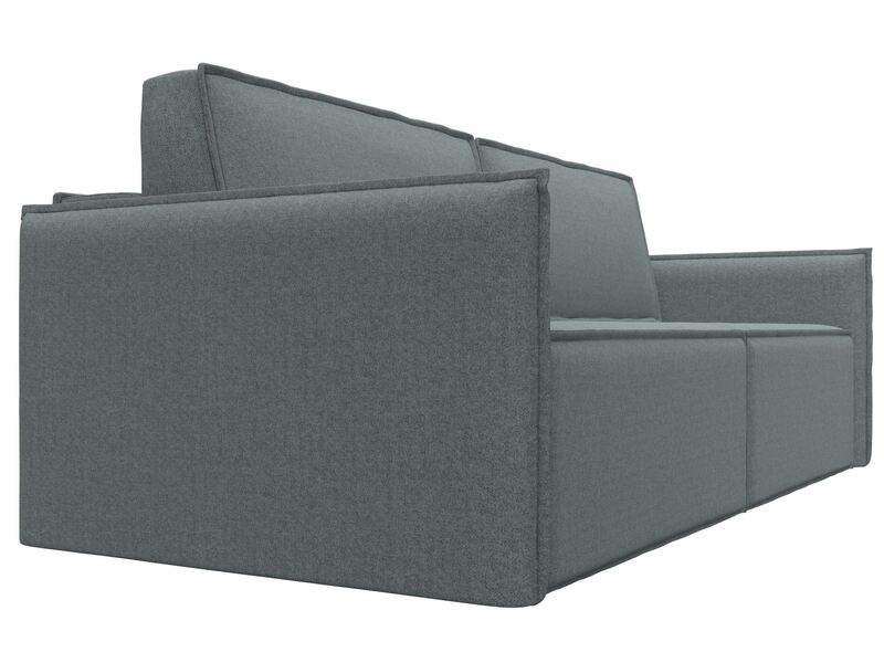 Диван прямой Либерти, Рогожка, Амур 07 серый