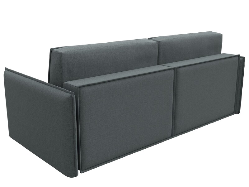 Диван прямой Либерти, Рогожка, Амур 07 серый