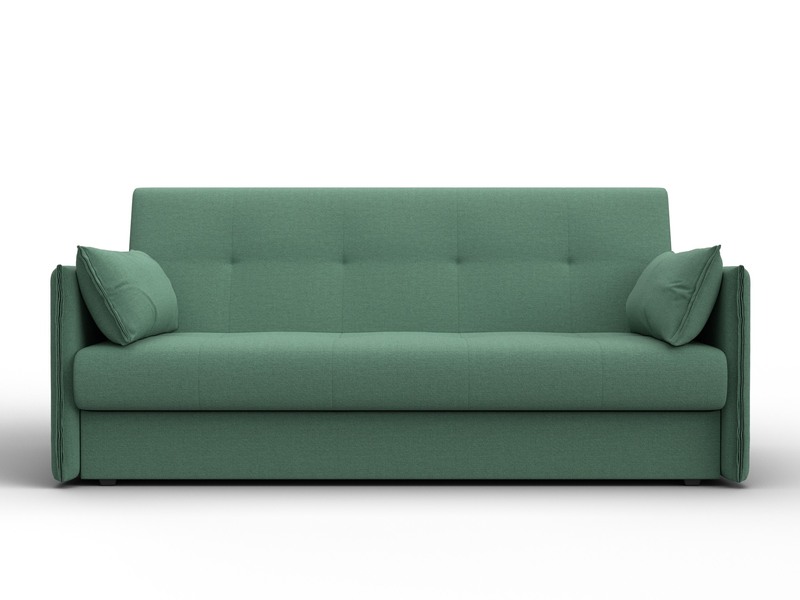 Диван-книжка Лига-018, Рогожка, Амур 11 зеленый