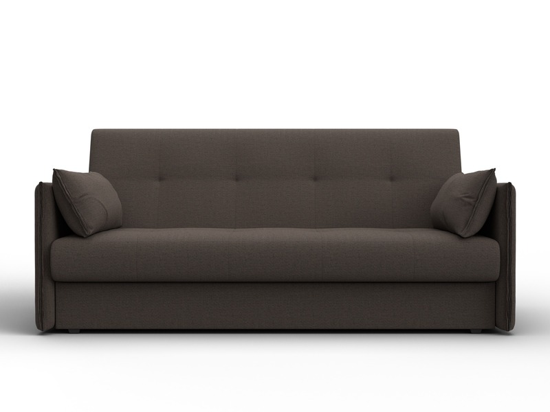 Диван-книжка Лига-018, Рогожка, Амур 05 коричневый