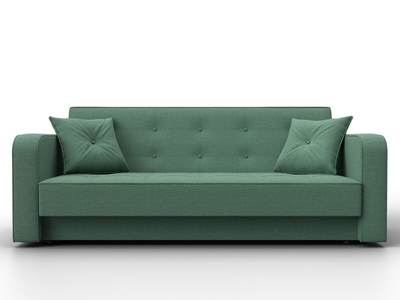 Диван-книжка Тур, Рогожка, Амур 11 зеленый