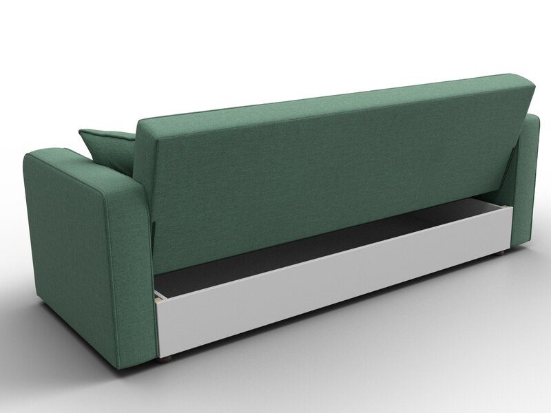 Диван-книжка Тур, Рогожка, Амур 11 зеленый