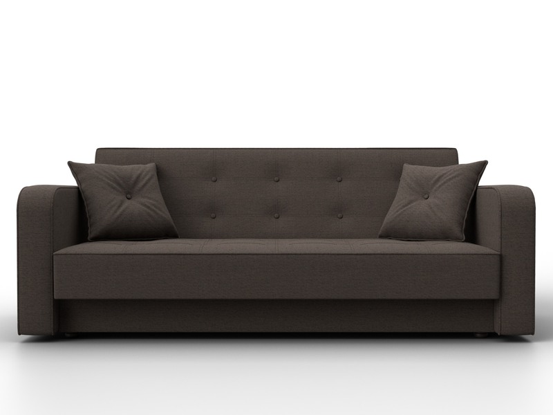 Диван-книжка Тур, Рогожка, Амур 05 коричневый