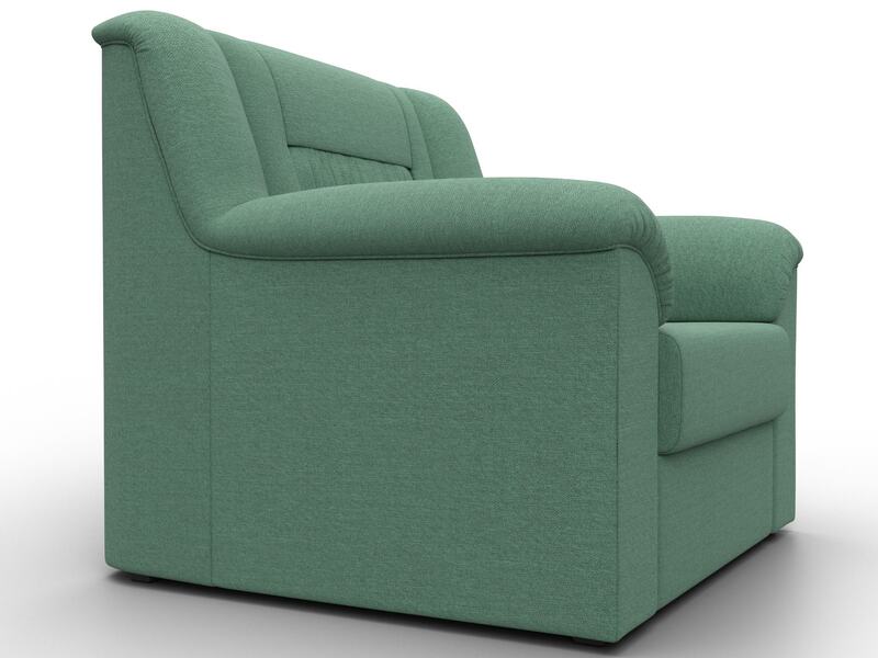 Кресло Карелия, Рогожка, Амур 11 зеленый