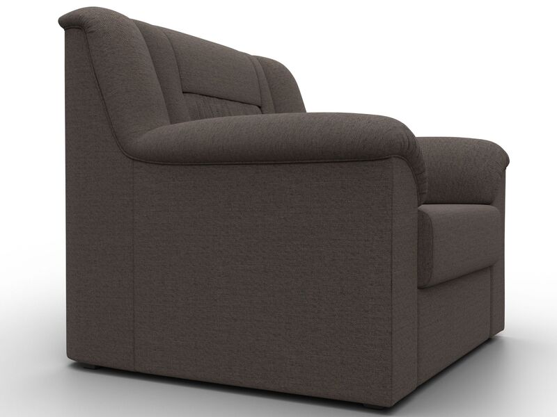 Кресло Карелия, Рогожка, Амур 05 коричневый