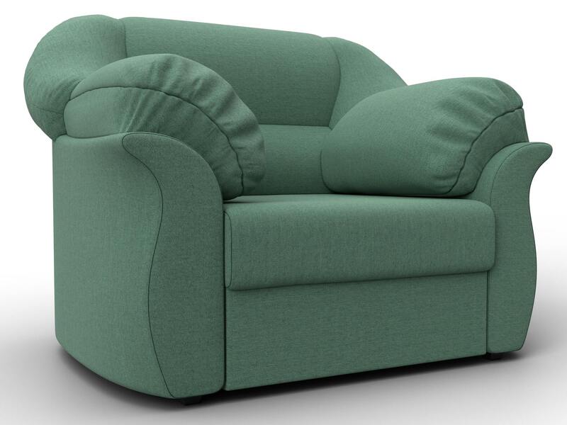 Кресло Карнелла, Рогожка, Амур 11 зеленый