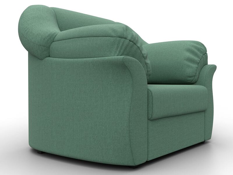 Кресло Карнелла, Рогожка, Амур 11 зеленый