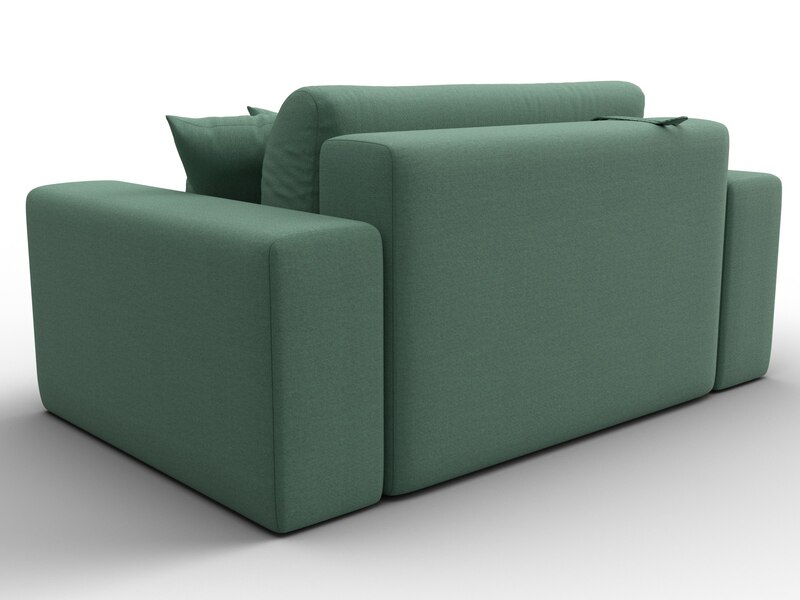 Кресло Лига-036 НПБ, Рогожка, Амур зеленый