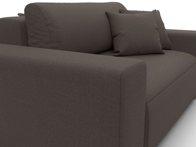 Кресло Лига-036 НПБ, Рогожка, Амур коричневый