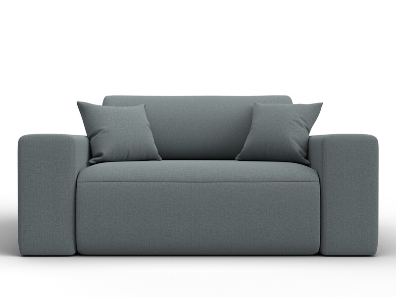 Кресло Лига-036 НПБ, Рогожка, Амур серый