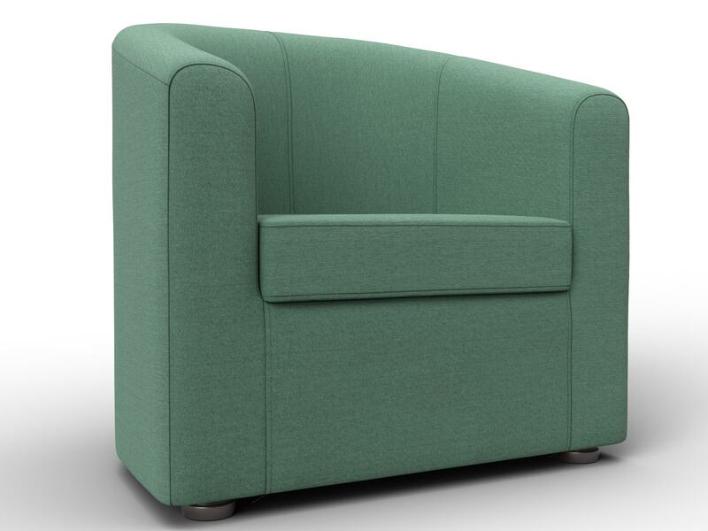 Кресло Норден, Рогожка, Амур 11 зеленый