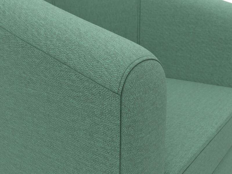 Кресло Норден, Рогожка, Амур 11 зеленый