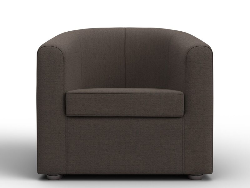 Кресло Норден, Рогожка, Амур 05 коричневый