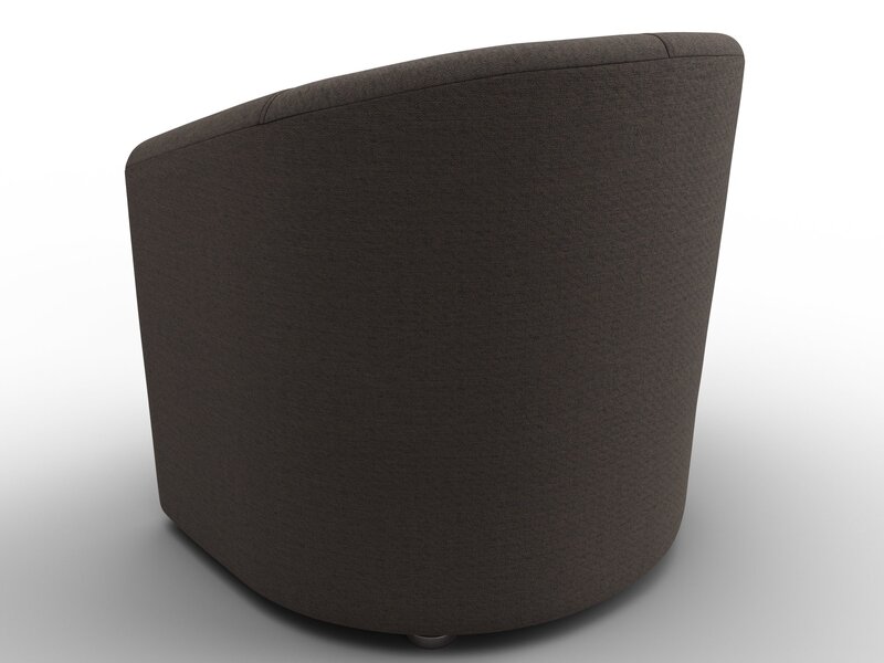 Кресло Норден, Рогожка, Амур 05 коричневый