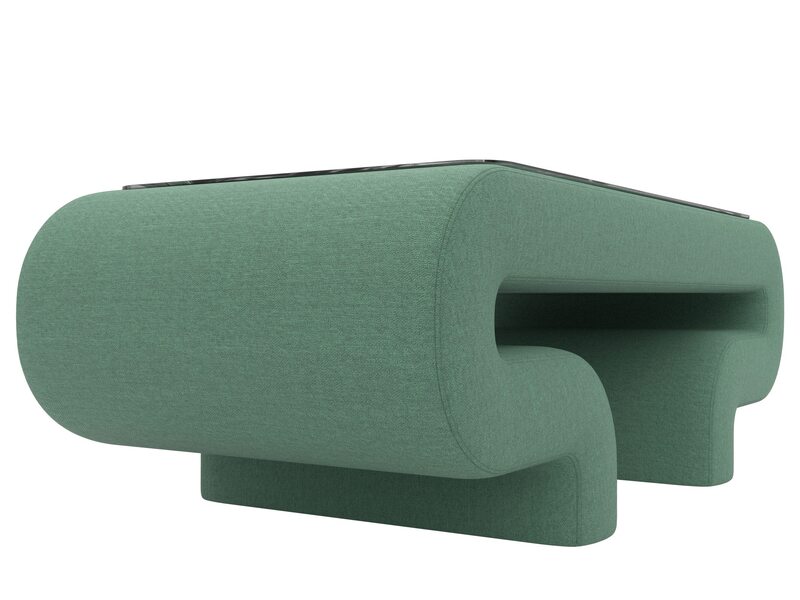 Стол Волна, Рогожка, Амур 11 зеленый