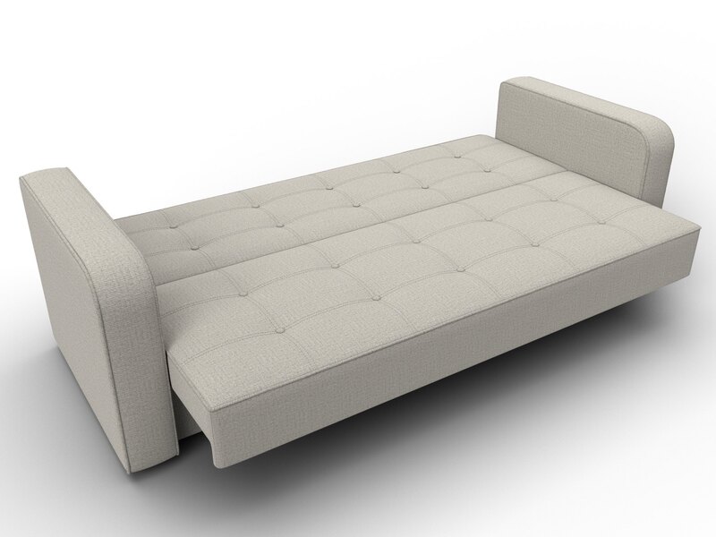 Диван-книжка Тур, Рогожка, Амур 02 бежевый