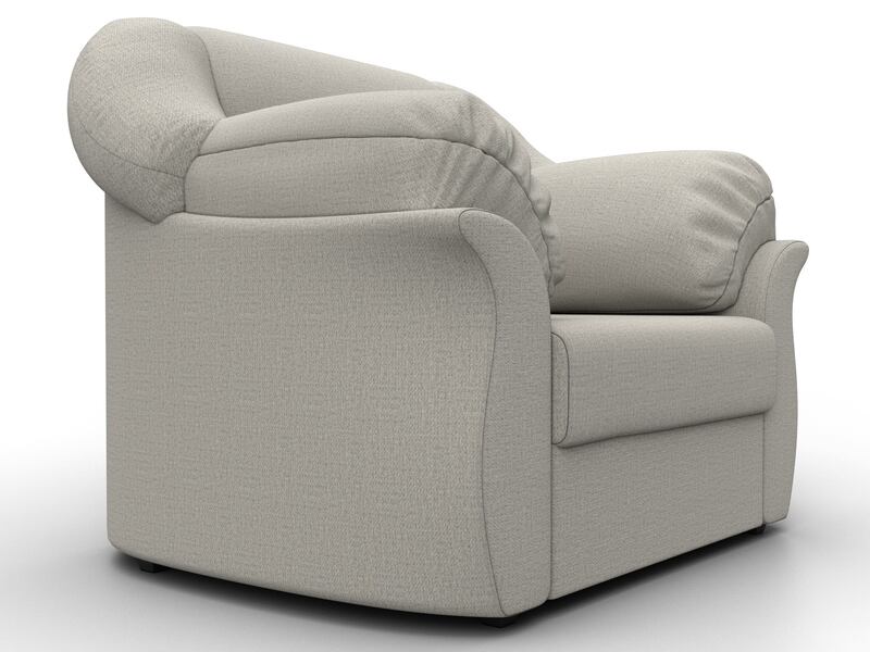 Кресло Карнелла, Рогожка, Амур 02 бежевый